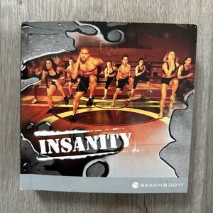 Insanity Beachbody Complete 10 Disc DVD Set Total Body Home Workout Fitness